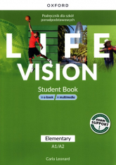 Life Vision Elementary Podręcznik + e-book + multimedia Szkoła ponadpodstawowa - Carla Leonard | mała okładka