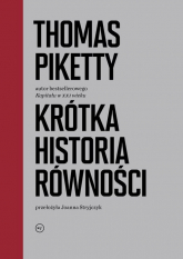 Krótka historia równości - Thomas Piketty | mała okładka