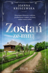 Zostań ze mną Wielkie Litery - Joanna Kruszewska | mała okładka