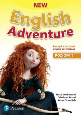 New English Adventure 1 Zeszyt ćwiczeń Szkoła podstawowa - Bruni Cristiana, Lochowski Tessa | mała okładka