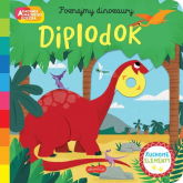Diplodok. Akademia mądrego dziecka. Poznajmy dinozaury - Campbell Books | mała okładka