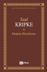 Kłopoty filozoficzne - Saul Kripke | mała okładka