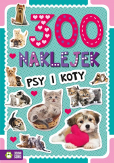 300 naklejek Psy i koty -  | mała okładka