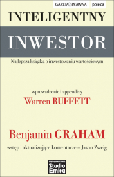 Inteligentny inwestor Najlepsza książka o inwestowaniu wartościowym - Benjamin Graham | mała okładka