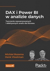 DAX i Power BI w analizie danych - Henk Vlootman, Michiel Rozema  | mała okładka
