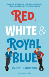 Red White & Royal Blue - Casey McQuiston | mała okładka