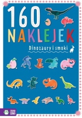 160 naklejek Dinozaury i smoki -  | mała okładka