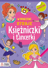 Księżniczki i tancerki Kolorowanki z naklejkami - Opracowanie Zbiorowe | mała okładka