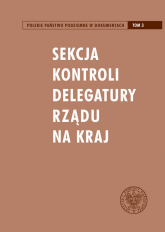 Sekcja Kontroli Delegatury Rządu na Kraj -  | mała okładka