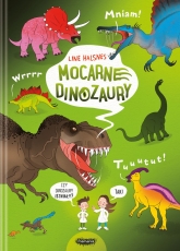 Mocarne dinozaury - Line Halsnes | mała okładka