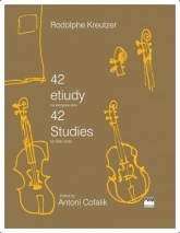 42 etiudy na skrzypce solo
 - Rodolphe Kreutzer  | mała okładka