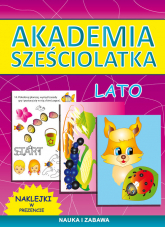 Akademia sześciolatka Lato Naklejki w prezencie - Beata Guzowska | mała okładka