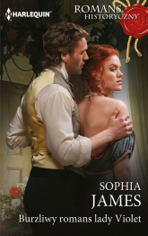 Burzliwy romans lady Violet - Sophia James | mała okładka