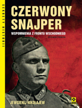 Czerwony snajper Wspomnienia z frontu wschodniego - Jewgienij Nikołajew | mała okładka