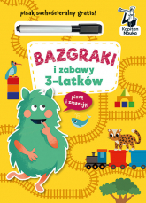 Bazgraki i zabawy 3-latków - Katarzyna Szumska | mała okładka