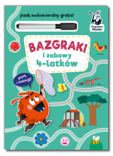 Bazgraki i zabawy 4-latków - Katarzyna Szumska | mała okładka