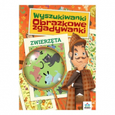 Wyszukiwanki Obrazkowe zgadywanki Zwierzęta - Praca zbiorowa | mała okładka