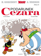 Asteriks Podarunek Cezara Tom 21 - Albert Uderzo, René Goscinny | mała okładka