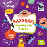 Bazgraki bawią się i uczą 3-6 lat PAKIET - Anna Zych, Sobkowiak Monika | mała okładka