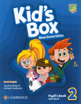 Kid's Box New Generation 2 Pupil's Book with eBook - Nixon Caroline, Tomlinson Michael | mała okładka