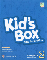 Kid's Box New Generation 2 Activity Book with Digital Pack - Nixon Caroline, Tomlinson Michael | mała okładka