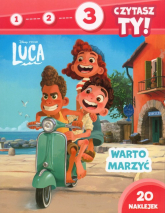 1 2 3 czytasz ty! Poziom 3 Warto marzyć Disney Pixar Luca - Elżbieta Lekan | mała okładka