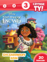 1 2 3 czytasz ty! Poziom 3 Zaczarowany dom Disney Nasze magiczne Encanto - Elżbieta Lekan | mała okładka