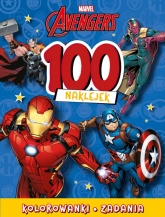 100 naklejek. Marvel Avengers - Praca zbiorowa | mała okładka