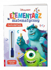 Disney uczy mix Elementarz matematyczny Ćwiczenia - Opracowanie Zbiorowe | mała okładka