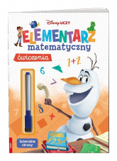 Disney uczy mix Elementarz matematyczny Ćwiczenia -  | mała okładka