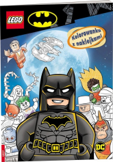Lego Batman Kolorowanka z naklejkami -  | mała okładka