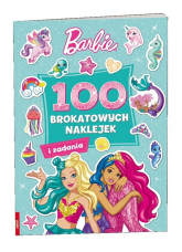 Barbie Dreamtopia 100 brokatowych naklejek - Opracowanie Zbiorowe | mała okładka