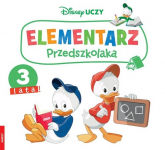 Disney Uczy Miki i Przyjaciele Elementarz przedszkolaka 3 lata - Opracowanie Zbiorowe | mała okładka