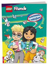 LEGO Friends Kolorowanka z naklejkami -  | mała okładka