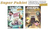 Escape Books Pakiet Klątwa Faraona + Zaginiona wyspa skarbów. - Tecnoscienza | mała okładka