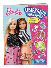 Barbie Ubieranki naklejanki - Opracowanie Zbiorowe | mała okładka