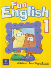 Fun English 1 Student's Book - Hearn Izabella, Leighton Jill, Sanchez Donovan Laura | mała okładka