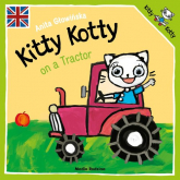 Kitty Kotty on a Tractor - Anita Głowińska | mała okładka