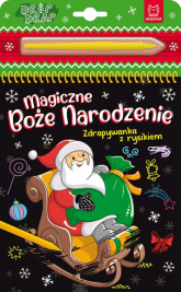 Magiczne Boże Narodzenie. Zdrapywanka z rysikiem - Bogusław Michalec | mała okładka