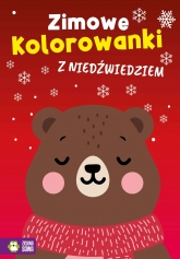 Zimowe kolorowanki z niedźwiedziem
 - Opracowanie zbiorowe | mała okładka
