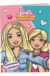 Barbie Dreamhouse Adventures Kolorowanka z naklejkami -  | mała okładka
