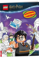 Lego Harry Potter Kolorowanka z naklejkami - Opracowanie Zbiorowe | mała okładka