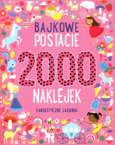 2000 naklejek Bajkowe postacie - Praca zbiorowa | mała okładka