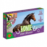 Domino Obrazkowe - Konie -  | mała okładka