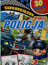 Superpojazdy w akcji Policja - Anna Wiśniewska | mała okładka