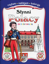 Słynni Polacy do kolorowania - Praca zbiorowa | mała okładka