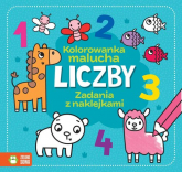Kolorowanka malucha Liczby - Agnieszka Matz | mała okładka