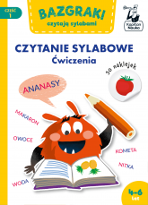 Bazgraki czytają sylabami Czytanie sylabowe Ćwiczenia - Zuzanna Osuchowska | mała okładka