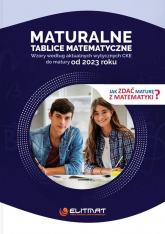 Maturalne tablice matematyczne 2023 -  | mała okładka