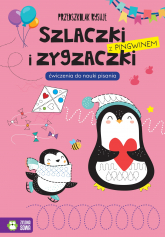 Przedszkolak rysuje Szlaczki i zygzaczki z pingwinem -  | mała okładka